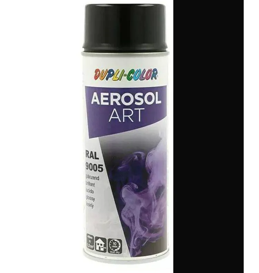 Slika GEO AEROSOL ART RAL 9005 MAT 400ml