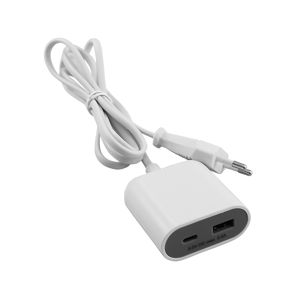 Slika COMM USB punjač A+C s kabelom, art.245-101 3,5A 17.5W, 1,5m, bijeli