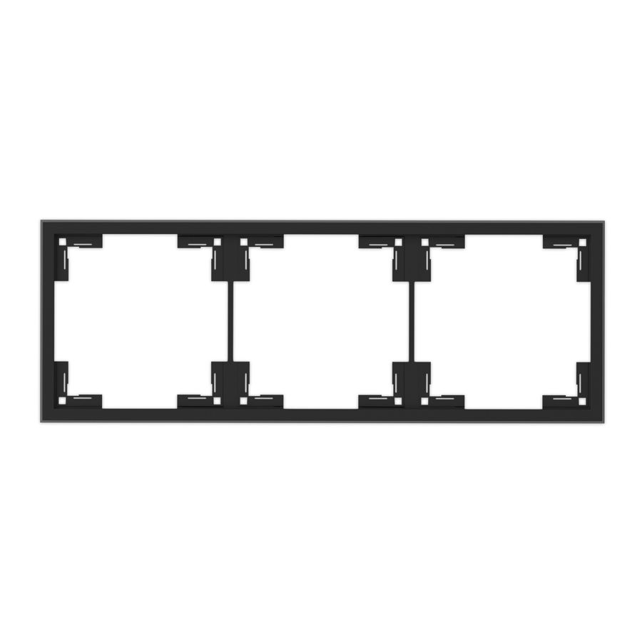 Slika COMM Okvir 3X, crni 043-633