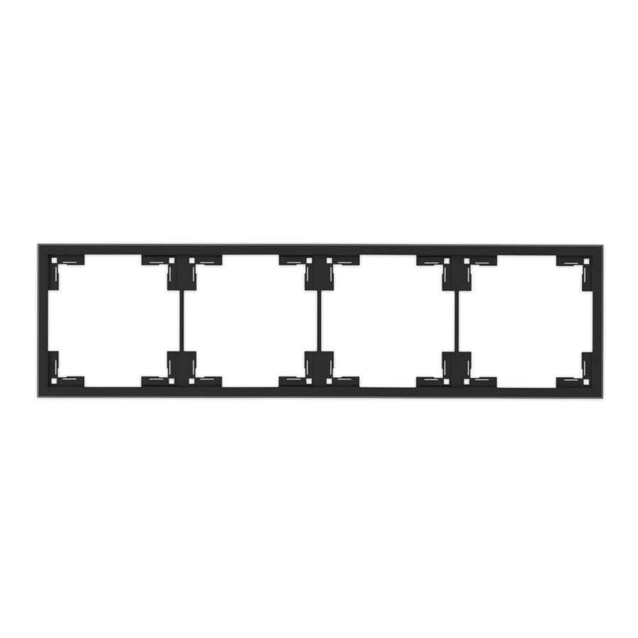 Slika COMM Okvir 4X, crni 043-634