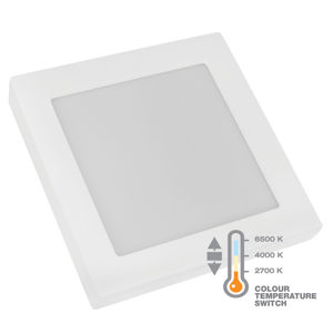 Slika COMM LED panel 6W, kvadratni nadgradni, CCT sklopka, 337-408