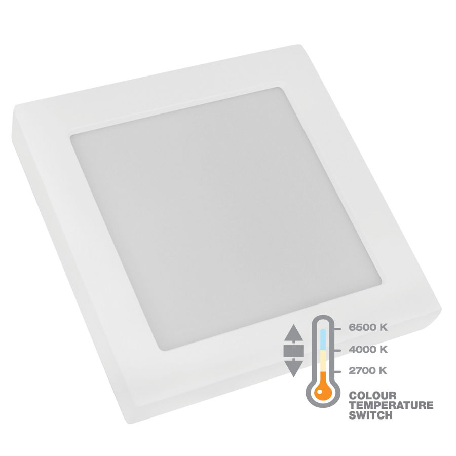 Slika COMMEL LED panel 18W,337-428 kvadratni, nadgradni, 2700/4000/6500K