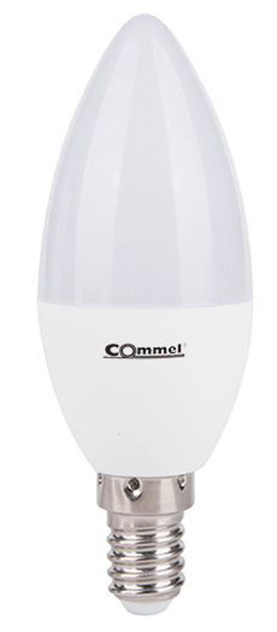 Slika COMMEL LED žarulja 6W, E14, C37, 3000K, 305-201