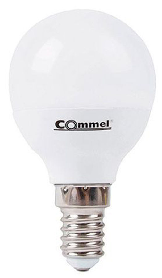 Slika COMMEL LED žarulja 305-202 6 W 500 lm 3000 K RA >80 25.000 h 220-240 V~ E14