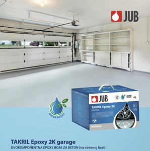 Slika TAKRIL  EPOXY  2K GARAGE RAL 7040 5,4 kg