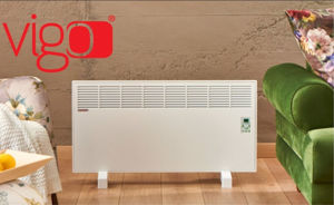 Slika ELEKTRIČNI KONVEKTOR VIGO 2500W  EPK4590E25 digitalni bijeli