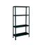 Slika POLICA metalna crna MiniKit 150x75x30cm 4x40kg