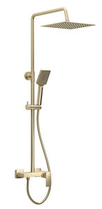 Slika ARS BRUSHED GOLD - Usponski set + baterija sa izlivom
